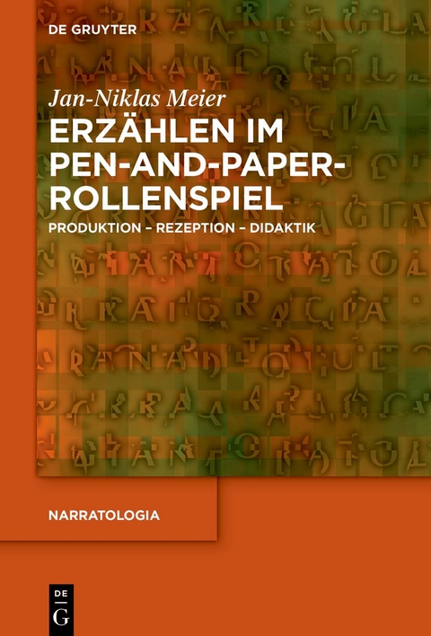 Erzählen im Pen-and-Paper-Rollenspiel - Jan-Niklas Meier