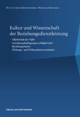 Kultur und Wissenschaft der Beziehungsdienstleistung - 