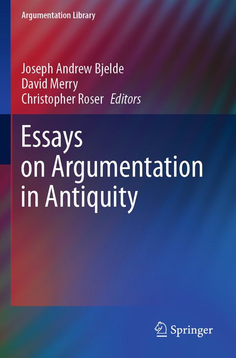 Essays on Argumentation in Antiquity - 