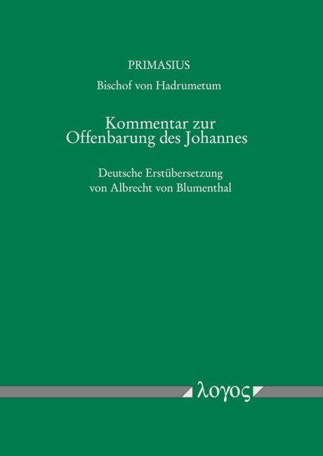 Kommentar zur Offenbarung des Johannes -  Primasius