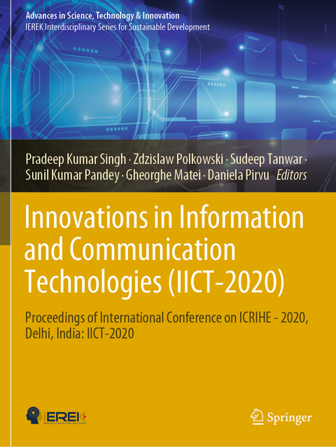 Innovations in Information and Communication Technologies (IICT-2020) - 