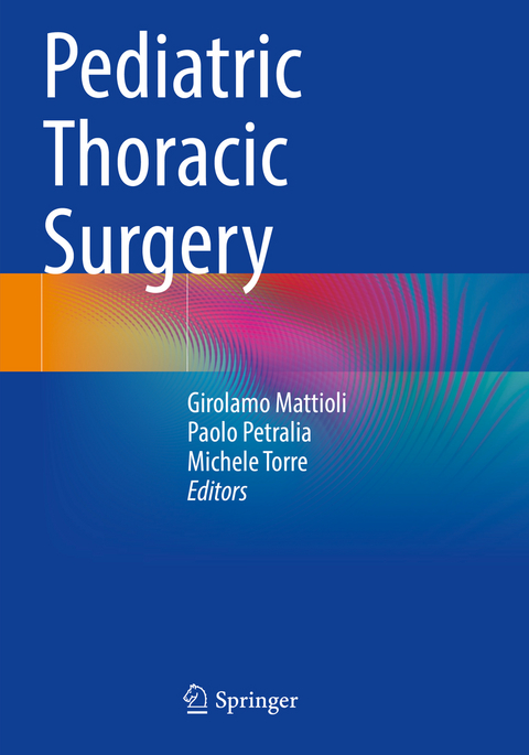 Pediatric Thoracic Surgery - 