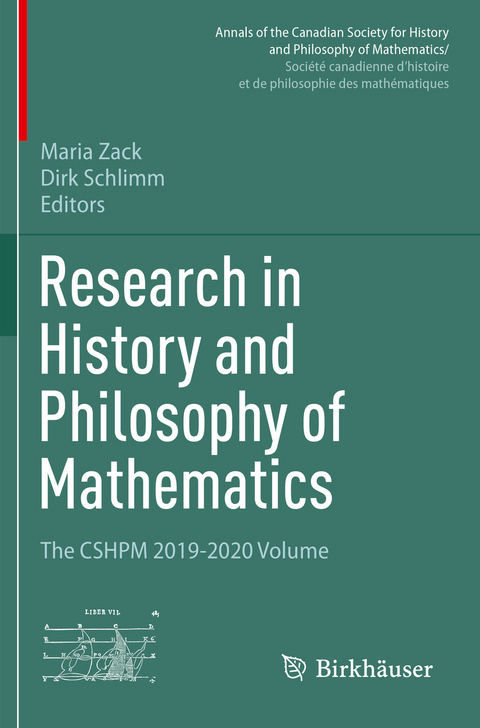 Research in History and Philosophy of Mathematics - 