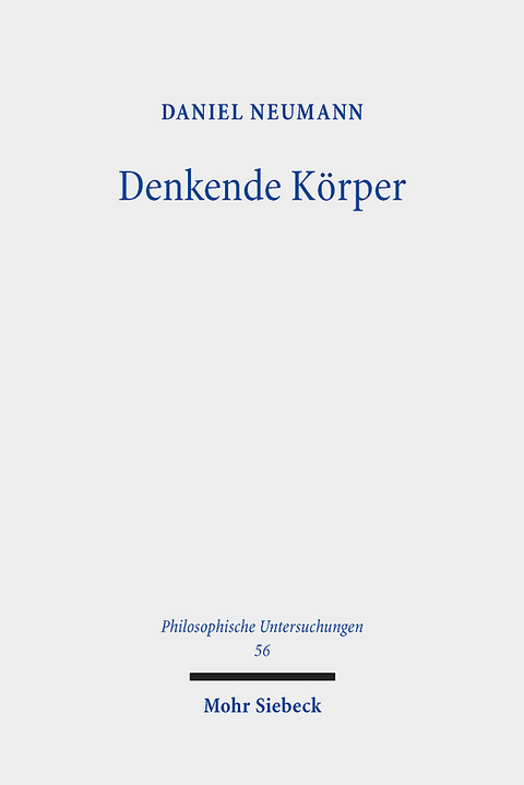 Denkende Körper - Daniel Neumann