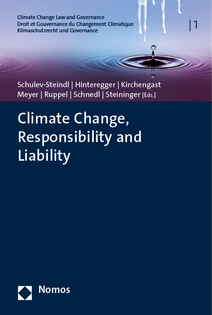 Climate Change, Responsibility and Liability - 