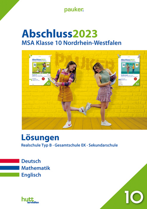 Abschluss 2023 - Realschule NRW - Lösungsband -  Bergmoser + Höller Verlag AG