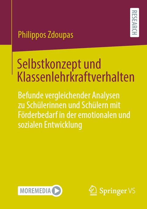 Selbstkonzept und Klassenlehrkraftverhalten - Philippos Zdoupas