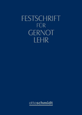 Festschrift für Gernot Lehr -  Mensching/Vendt/Hegemann