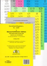 DürckheimRegister® STEUERRICHTLINIEN OHNE Stichworte, Wichtige Gesetze und §§, - Glaubitz, Thorsten; Dürckheim, Constantin