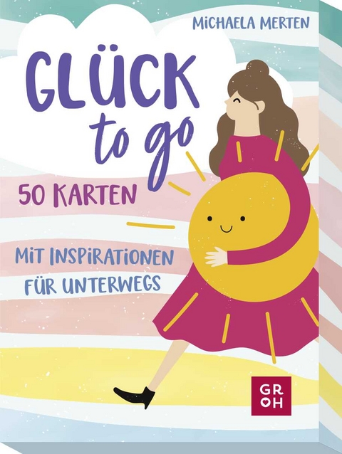 Glück to go - 50 Karten mit Inspirationen für unterwegs - Michaela Merten