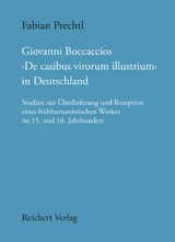 Giovanni Boccaccios ,De casibus virorum illustrium’ in Deutschland - Fabian Prechtl