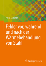 Fehler vor, während und nach der Wärmebehandlung von Stahl - Peter Sommer