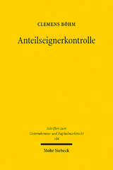 Anteilseignerkontrolle - Clemens Böhm