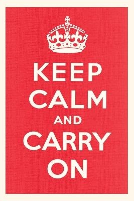 Vintage Journal Keep Calm and Carry On