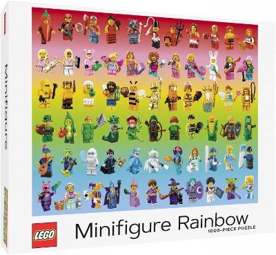 LEGO Minifigure Rainbow 1000Piece Puzzle -  Lego