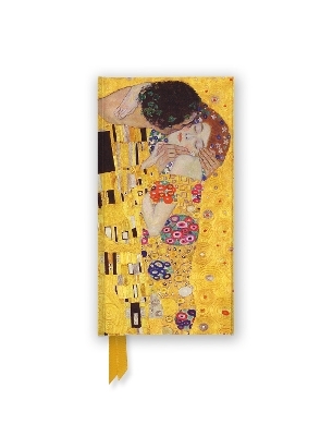 Gustav Klimt: The Kiss (Foiled Slimline Journal) - 