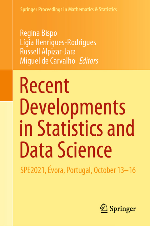 Recent Developments in Statistics and Data Science - 