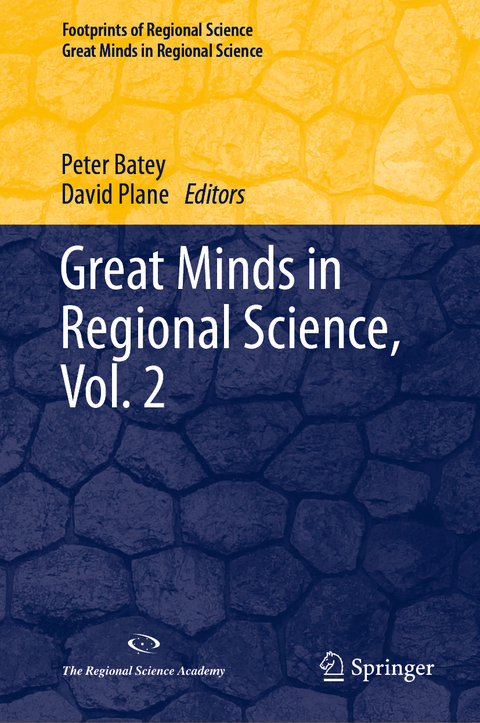 Great Minds in Regional Science, Vol. 2 - 