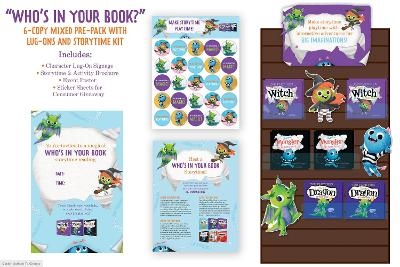 "Who's In Your Book" 6-Copy Mixed Prepack with Lug Ons and Storytime Kit - Tom Fletcher