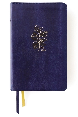 NIV, Women's Devotional Bible (By Women, for Women), Leathersoft, Navy, Comfort Print -  Zondervan