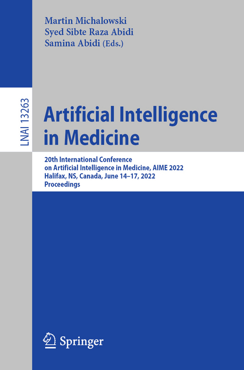 Artificial Intelligence in Medicine - 