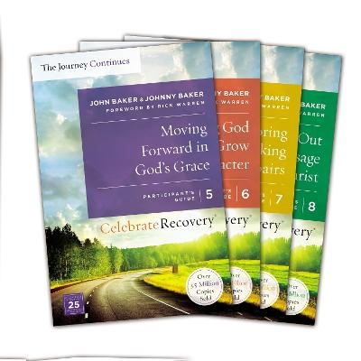 Celebrate Recovery: The Journey Continues Participant's Guide Set Volumes 5-8 - John Baker, Johnny Baker