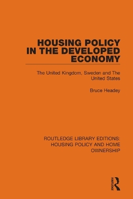 Housing Policy in the Developed Economy - Bruce Headey