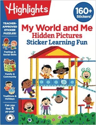 My World and Me Hidden Pictures Sticker Learning Fun - 