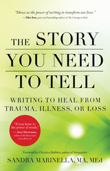 The Story You Need to Tell - Sandra Marinella