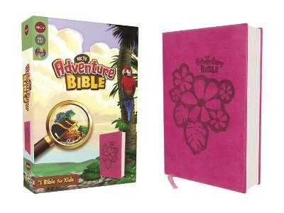 NKJV, Adventure Bible, Leathersoft, Pink, Full Color - Lawrence O. Richards