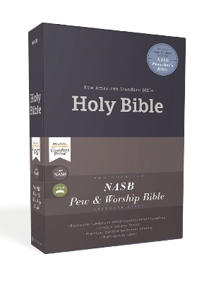 NASB, Church Bible (Pew Bible), Hardcover, Blue, 1995 Text, Comfort Print -  Zondervan