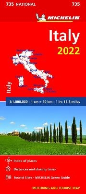 Italy 2022 - Michelin National Map 735