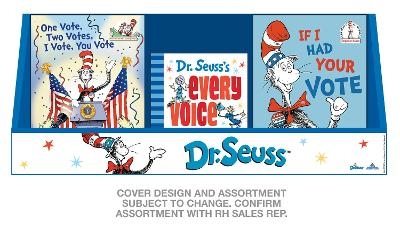 Dr. Seuss's Every Voice Counts Mixed 12-Copy Counter Display -  Dr. Seuss