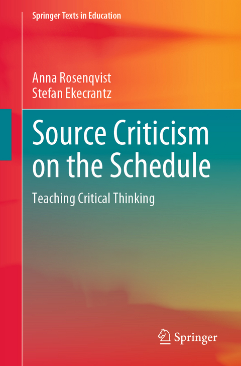 Source Criticism on the Schedule - Anna Rosenqvist, Stefan Ekecrantz