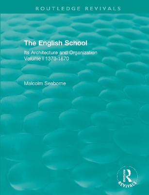 The English School - Malcolm Seaborne