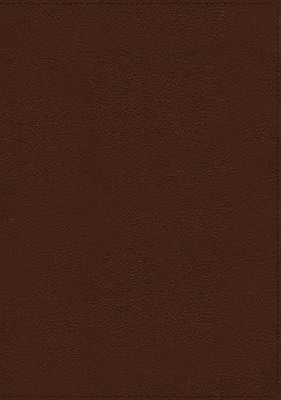 KJV, Thompson Chain-Reference Bible, Genuine Leather, Calfskin, Brown, Red Letter, Thumb Indexed, Comfort Print