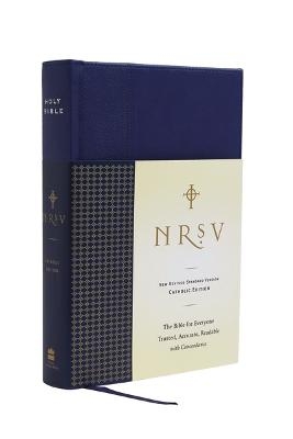 NRSV, Standard Catholic Edition Bible, Anglicized, Hardcover, Navy/Blue -  Nccc