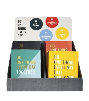 DO ONE THING TOGETHER/HAPPY/ SCARES/ INSPIRES MXD 16-COPY DISPLAY - Robie Rogge