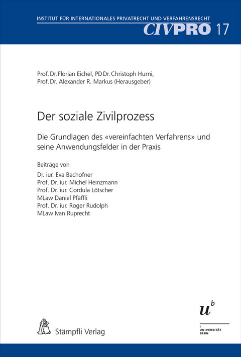 Der soziale Zivilprozess - 