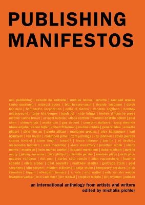 Publishing Manifestos - Michalis Pichler