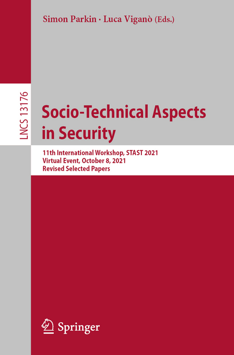 Socio-Technical Aspects in Security - 