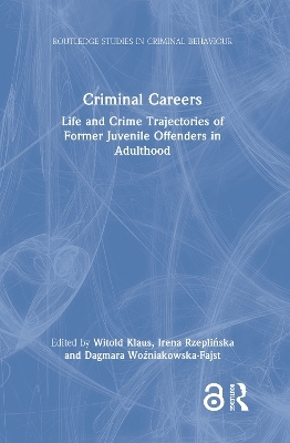 Criminal Careers - 