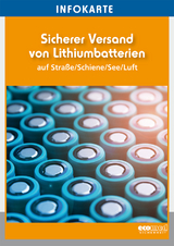 Infokarte Sicherer Versand von Lithiumbatterien - 