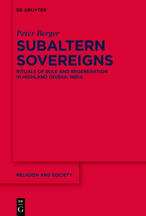 Subaltern Sovereigns - Peter Berger