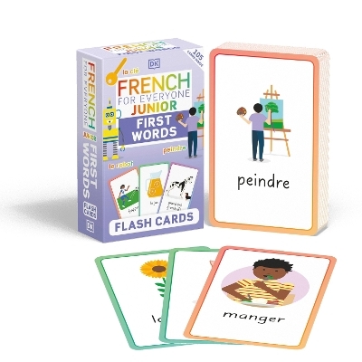 French for Everyone Junior First Words Flash Cards -  Dk