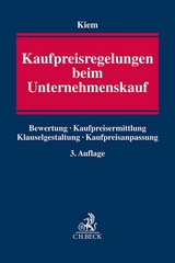 Kaufpreisregelungen beim Unternehmenskauf - 