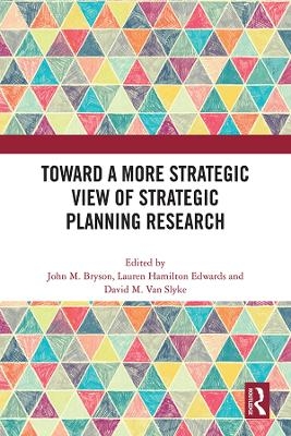 Toward a More Strategic View of Strategic Planning Research - 