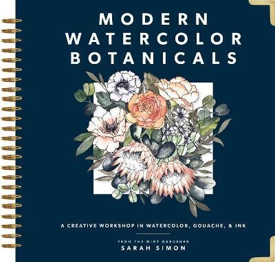 Modern Watercolor Botanicals - Sarah Simon