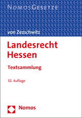 Landesrecht Hessen - Von Zezschwitz, Friedrich