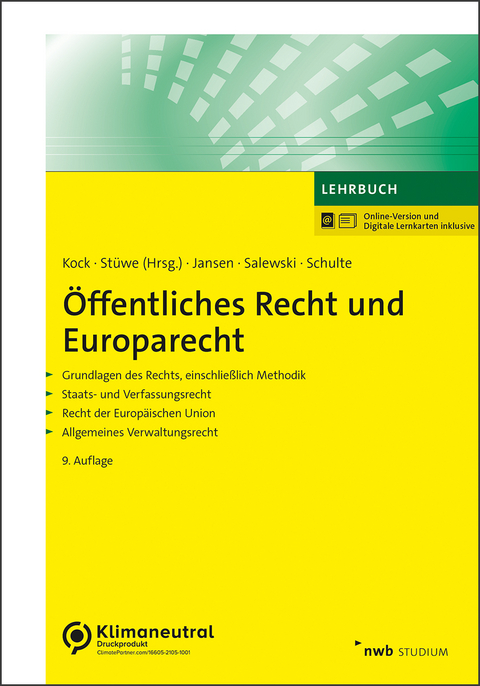 Öffentliches Recht und Europarecht - 